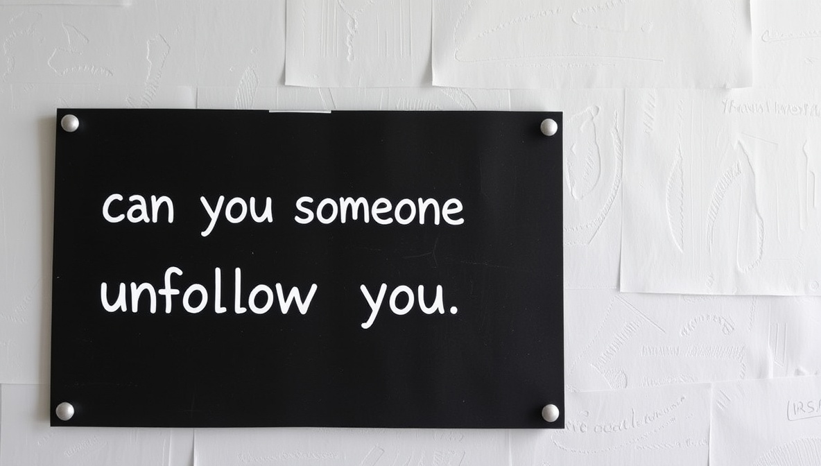can you make someone unfollow you on instagram