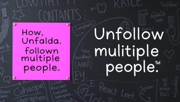 how to unfollow multiple people on instagram