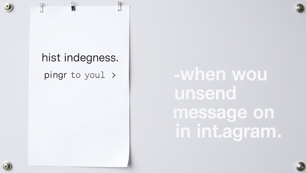 what happens when you unsend a message on instagram
